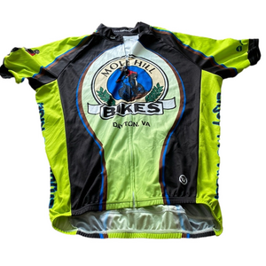 Canari Neon Cycling Jersey Full Zip Bike Shirt Dayton VA Graphic SIZE XXL